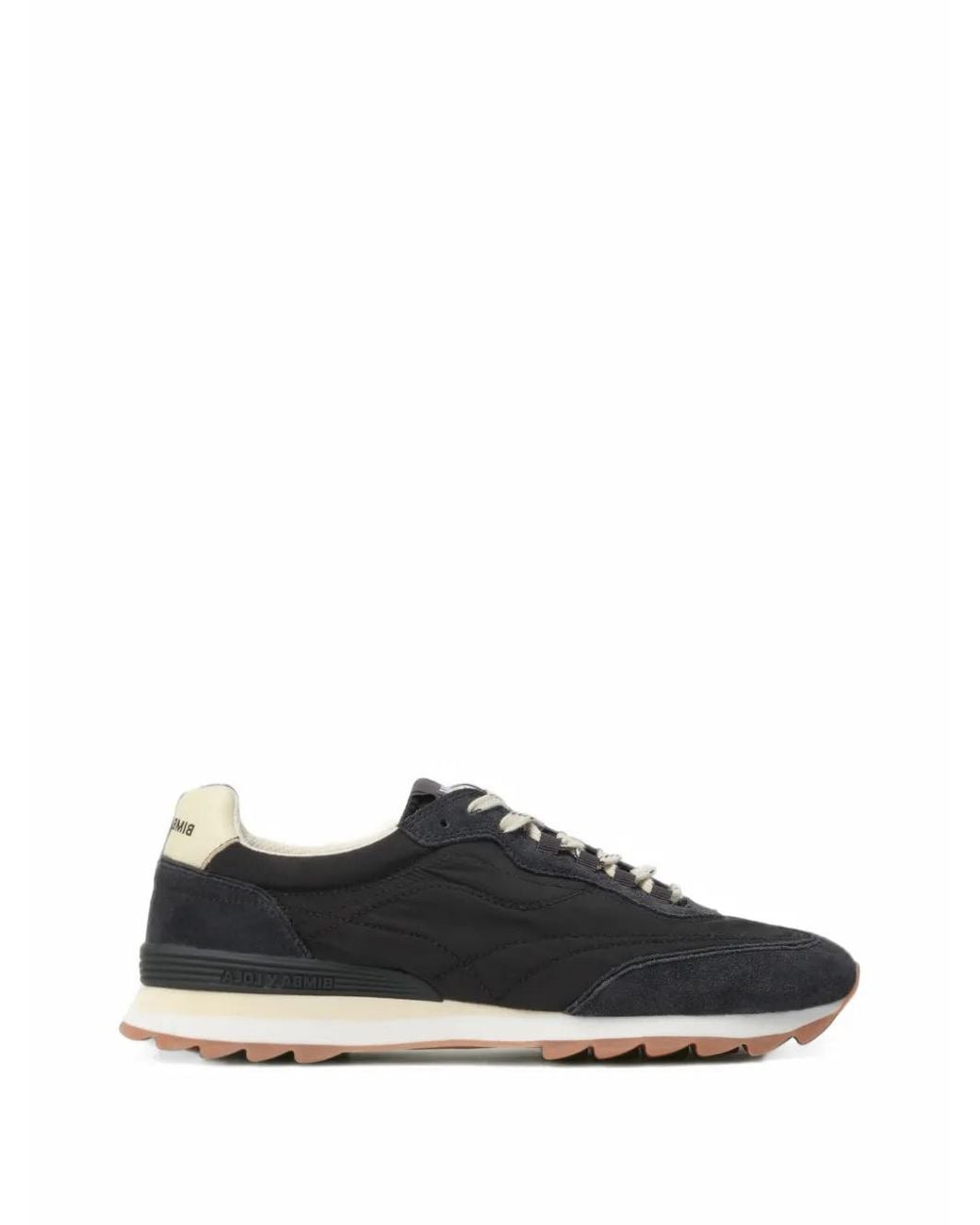 Bimba Y Lola Black Sneakers Size 13 23 Suede And Anthracite Fabric