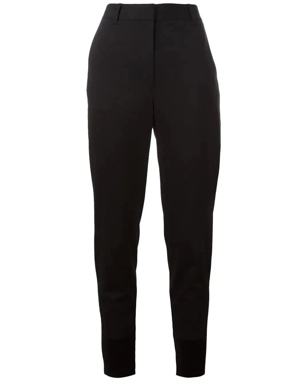 3.1 Phillip Lim Black Tapered Wool Joggers