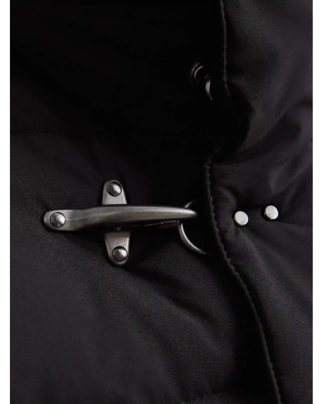 Fay Black High-Neck Padded Gilet for men