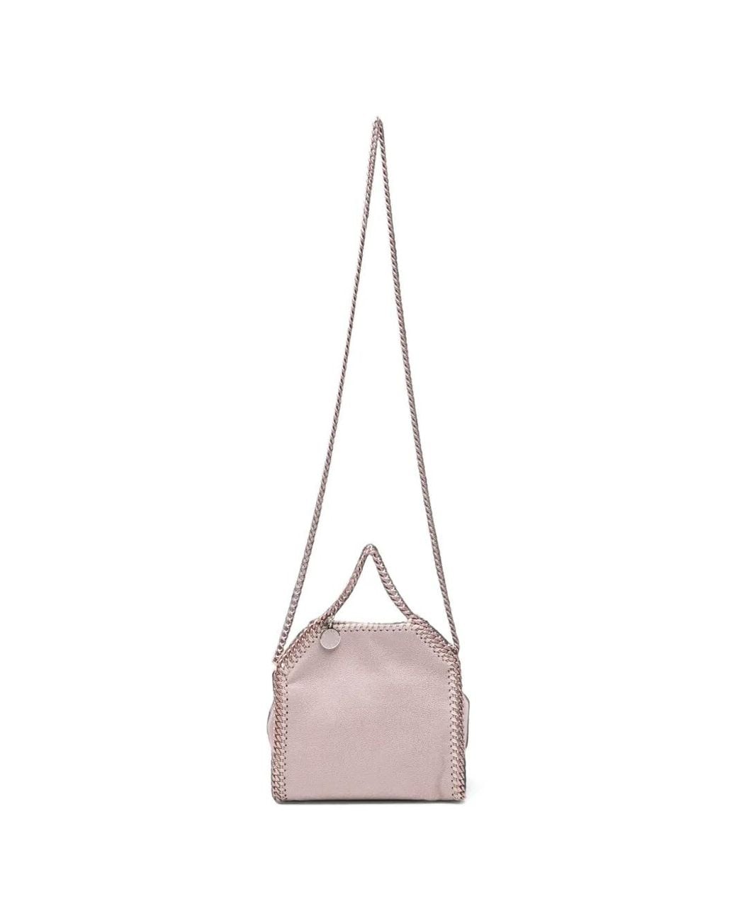 Stella McCartney Pink Falabella Tiny Airlite Tote Bag