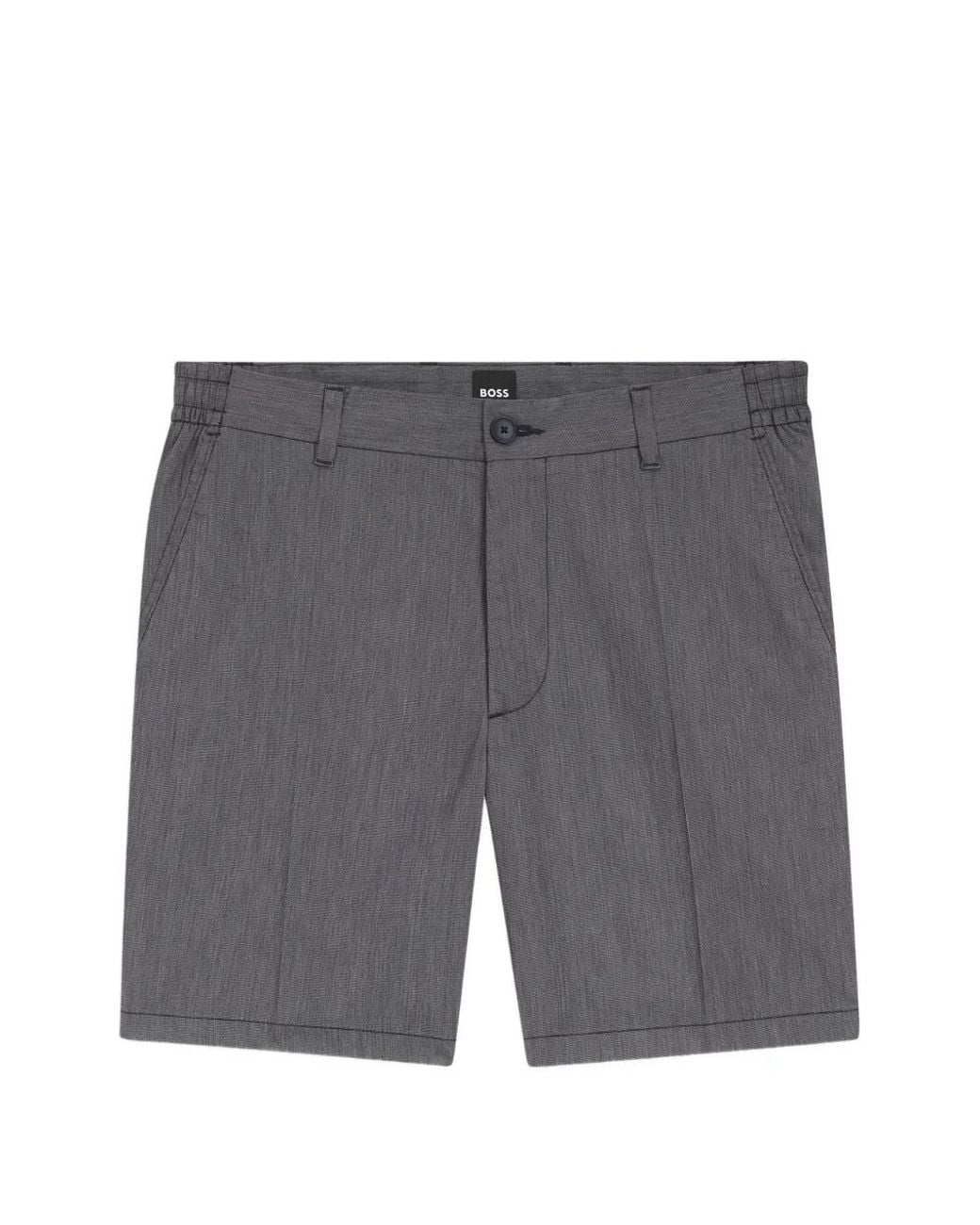 Boss Gray Buttoned Shorts for men