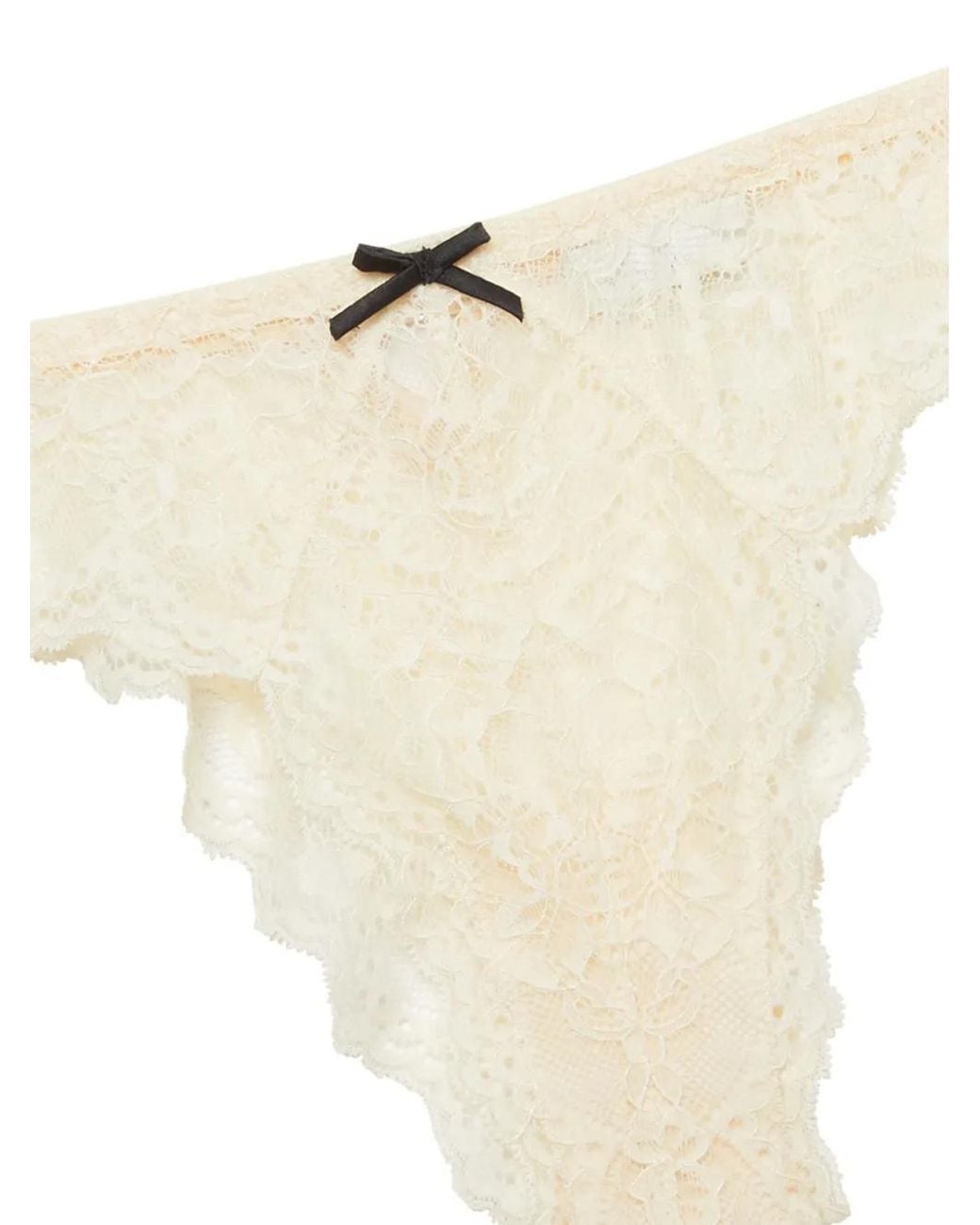 Fleur du Mal Natural Bianca Briefs