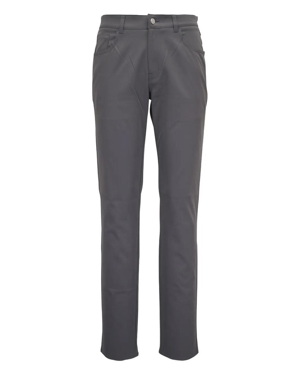 Peter Millar Gray Eb66 Five-Pocket Trousers for men