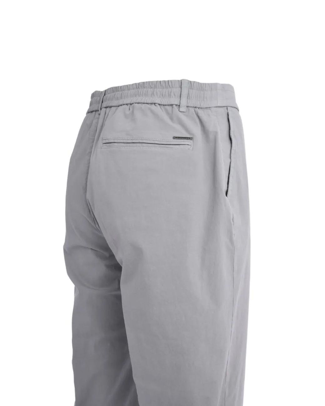Peserico Gray Cotton Trousers for men