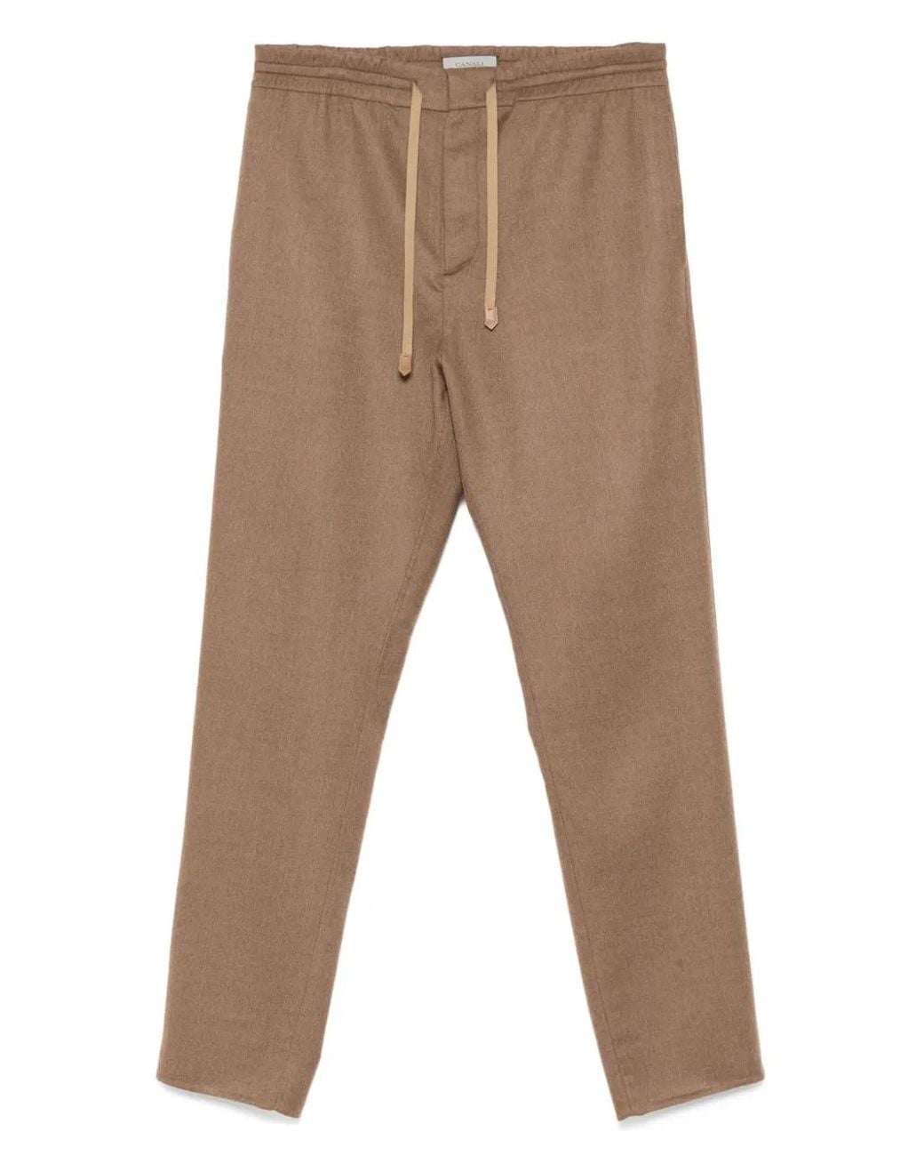 Canali Hose Mit Kordelzug in Natural für Herren