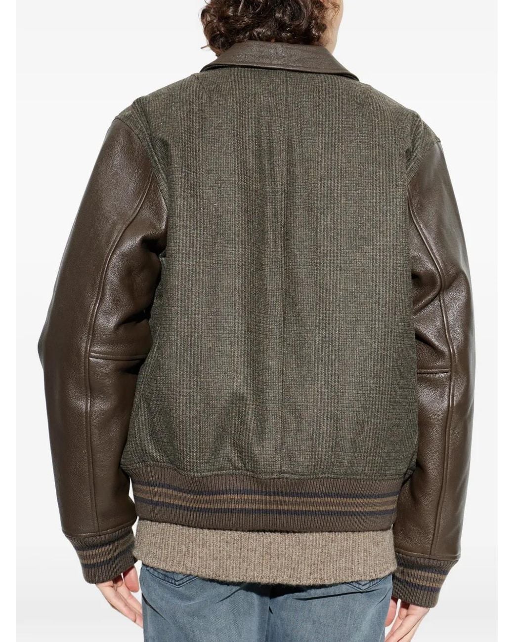 Rag & Bone Green Checked Jacket for men