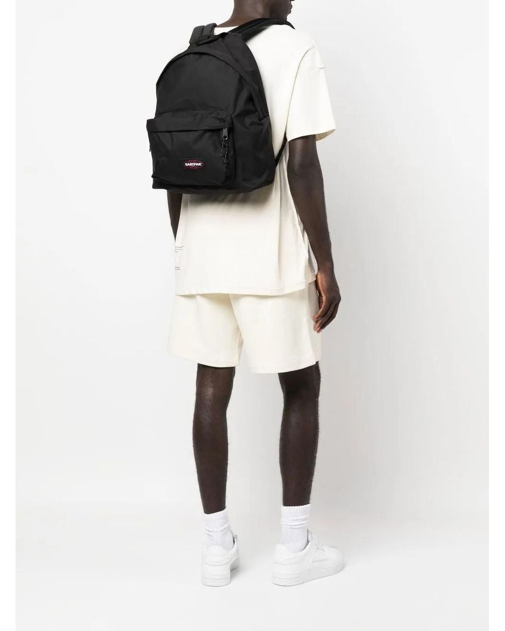 Eastpak Black Logo-Patch Backpack