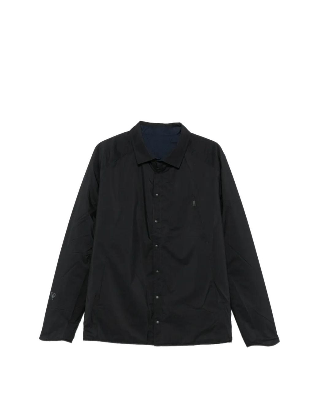 MACRON Black Logo-Patch Jacket for men