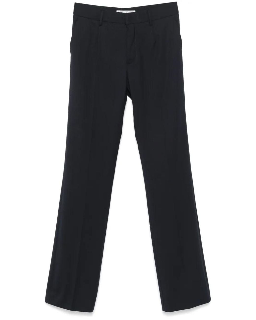 Alessandra Rich Blue Lightweight Trousers
