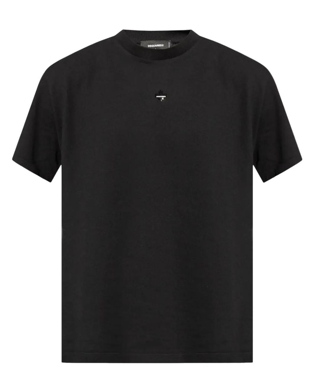 DSquared² Black T-Shirts And Polos for men