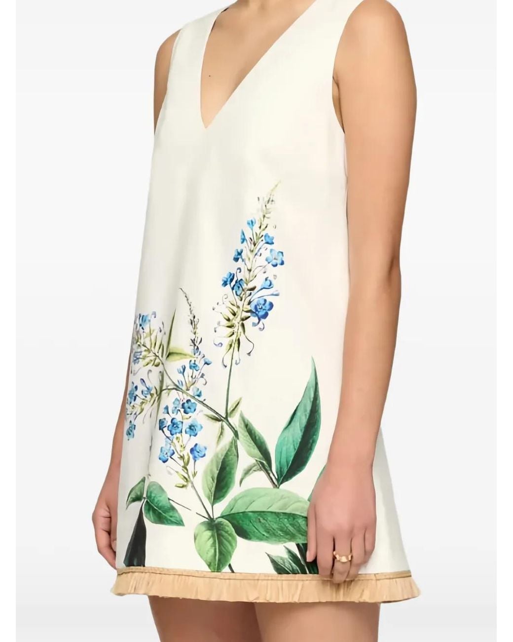Clea Green Pepe Mini Dress