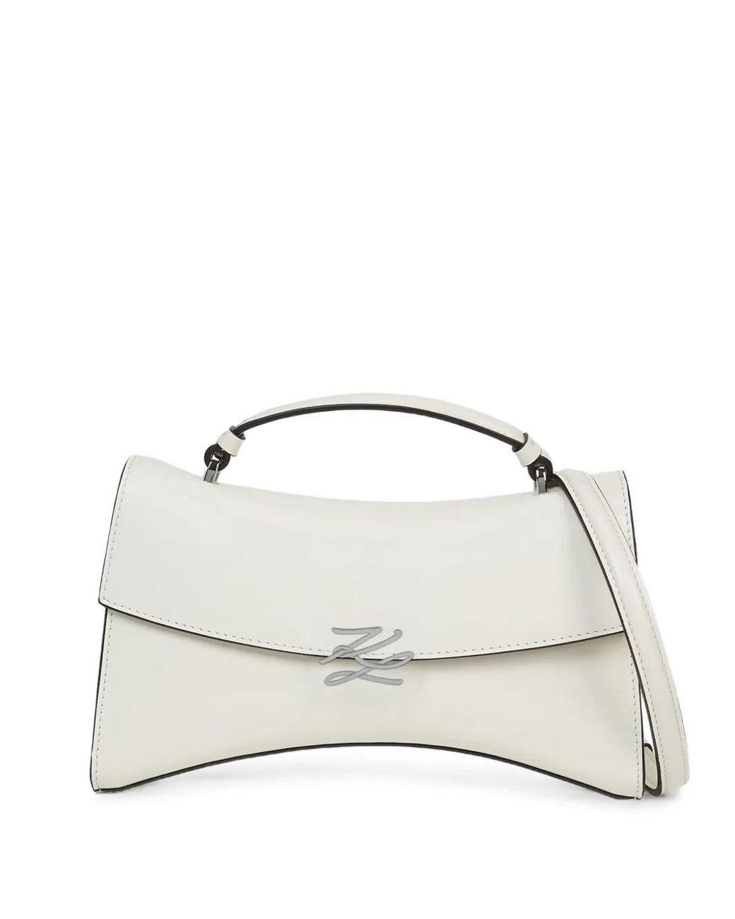 Karl Lagerfeld White Sac À Main K/Autograph