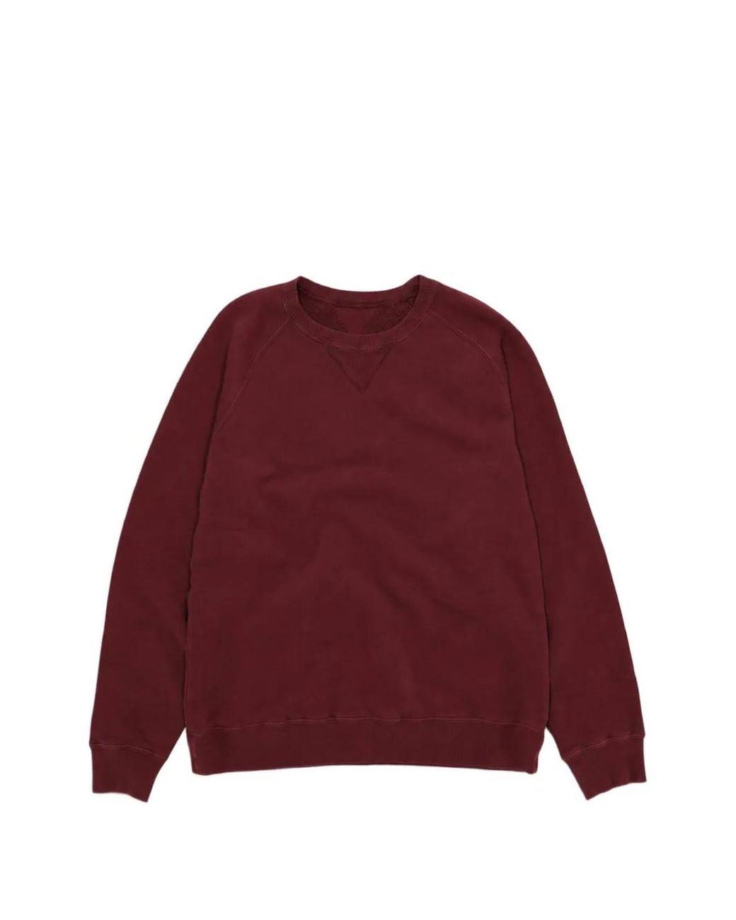 Fortela Red Harvard Raglan-Sleeve Sweatshirt for men
