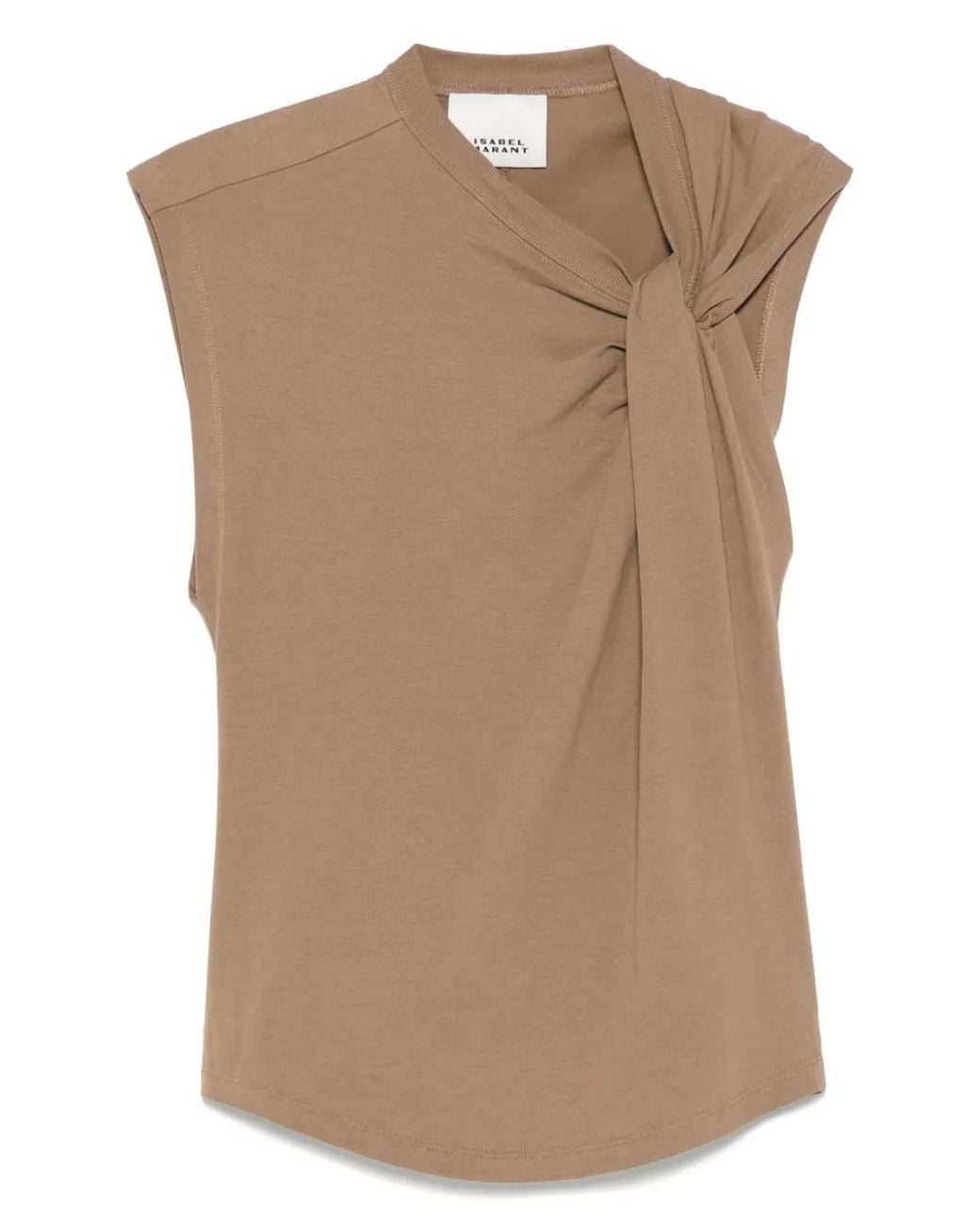 Isabel Marant Brown Nayda Top
