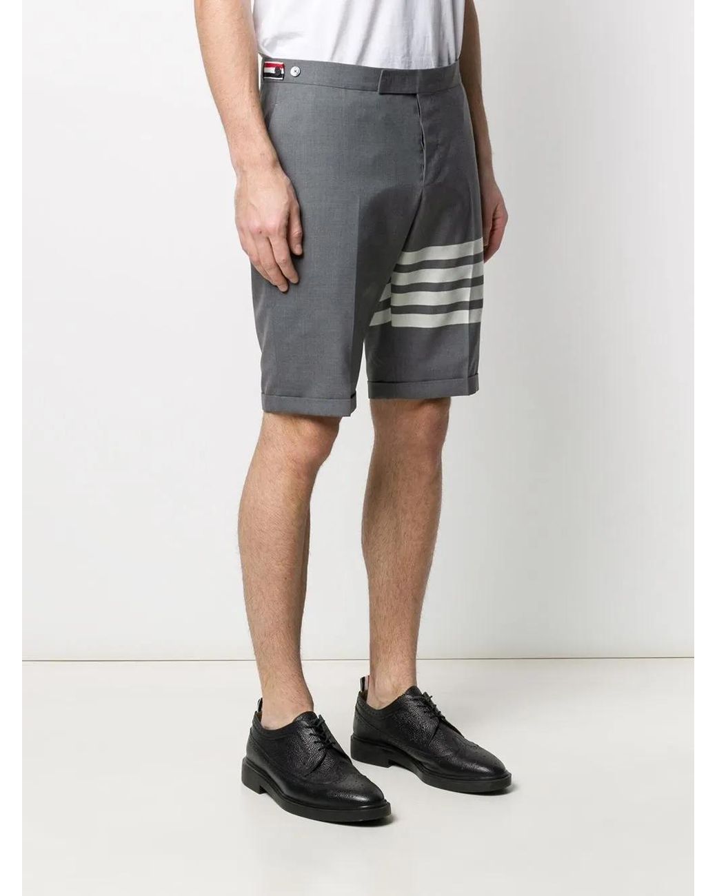 Thom Browne Gray Shorts for men