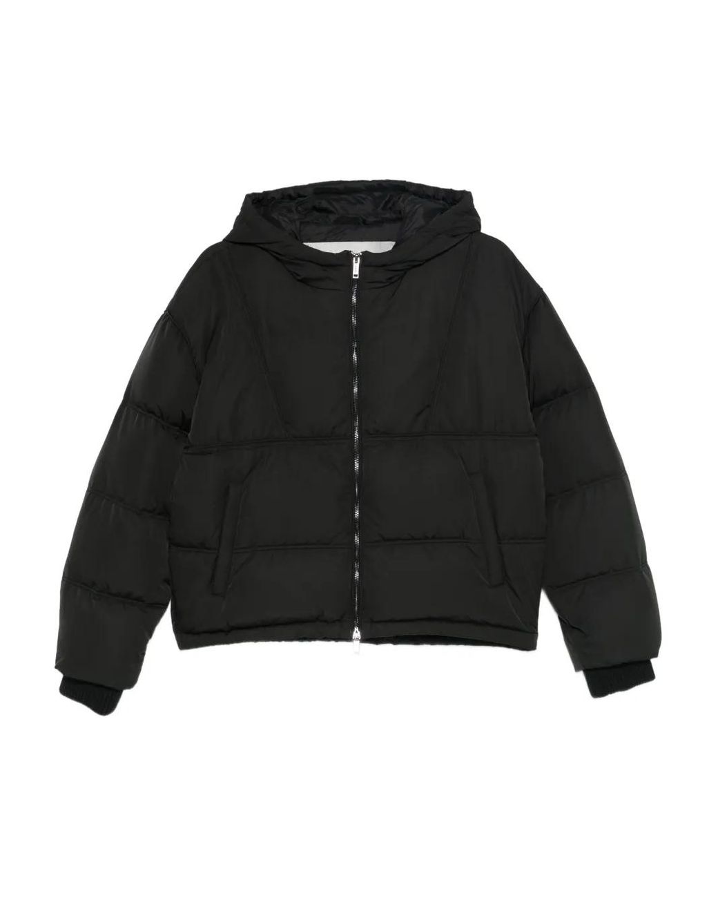 Iceberg Donsjack Met Capuchon in het Black