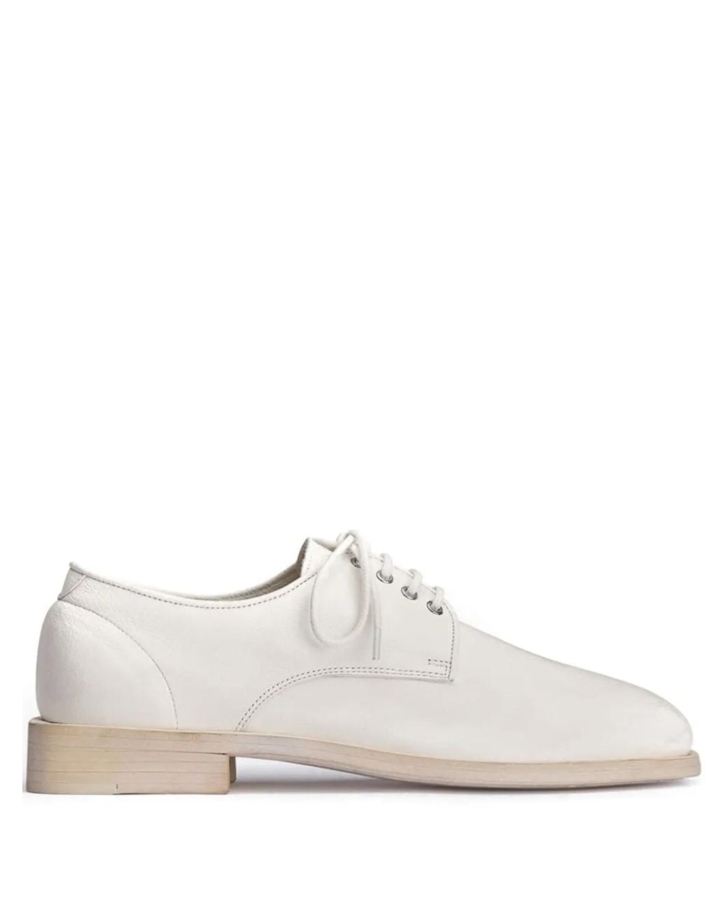 Lemaire White Anatomic Derby Shoes
