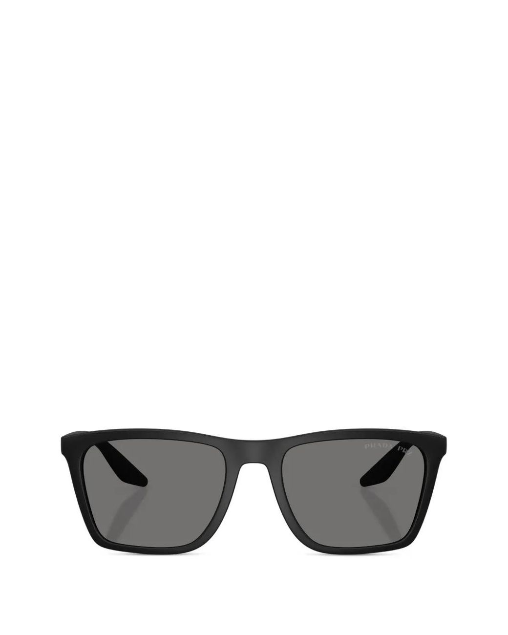 Prada Linea Rossa Gray Square-Frame Sunglasses for men