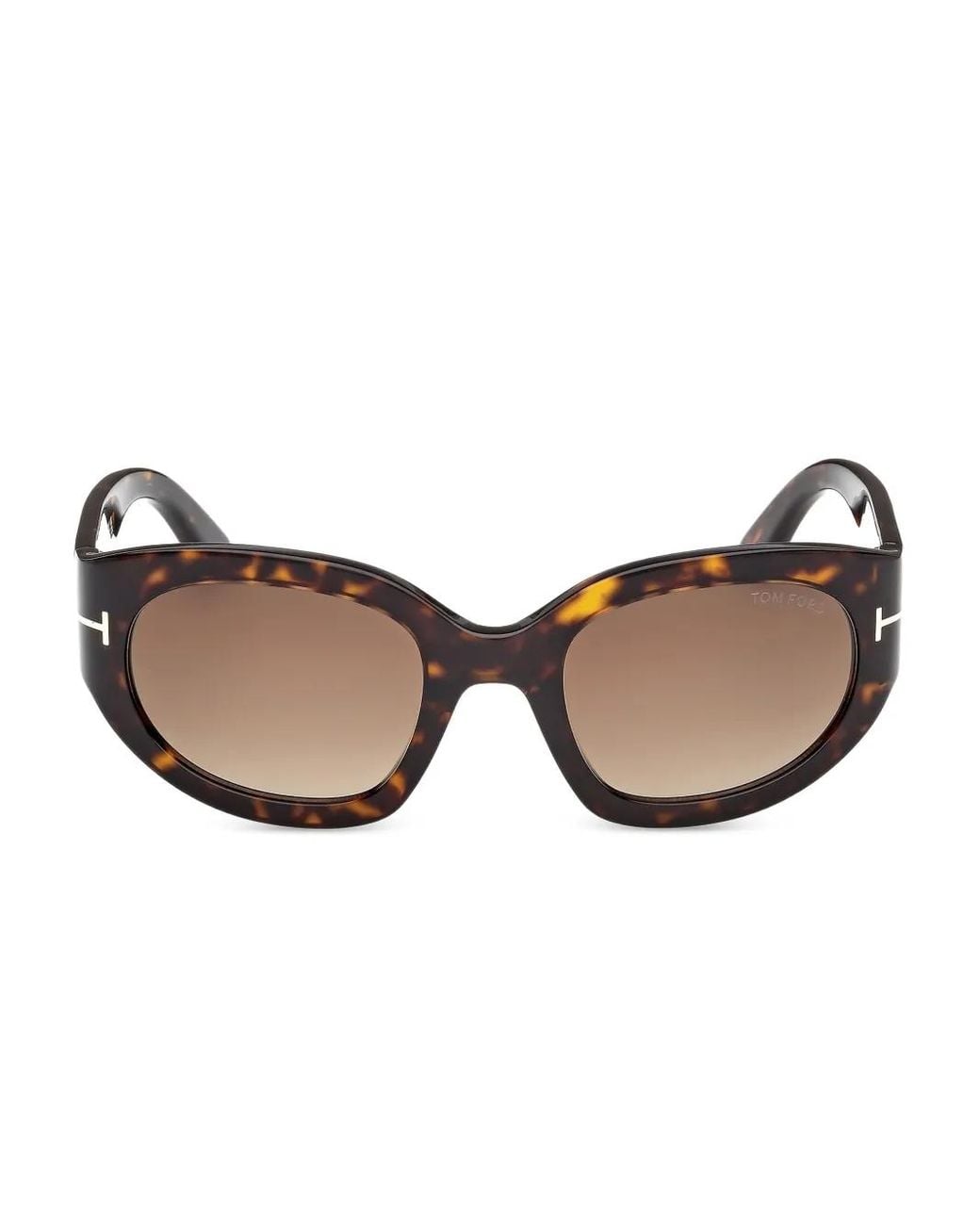 Tom Ford Brown Cat-Eye Frame Sunglasses