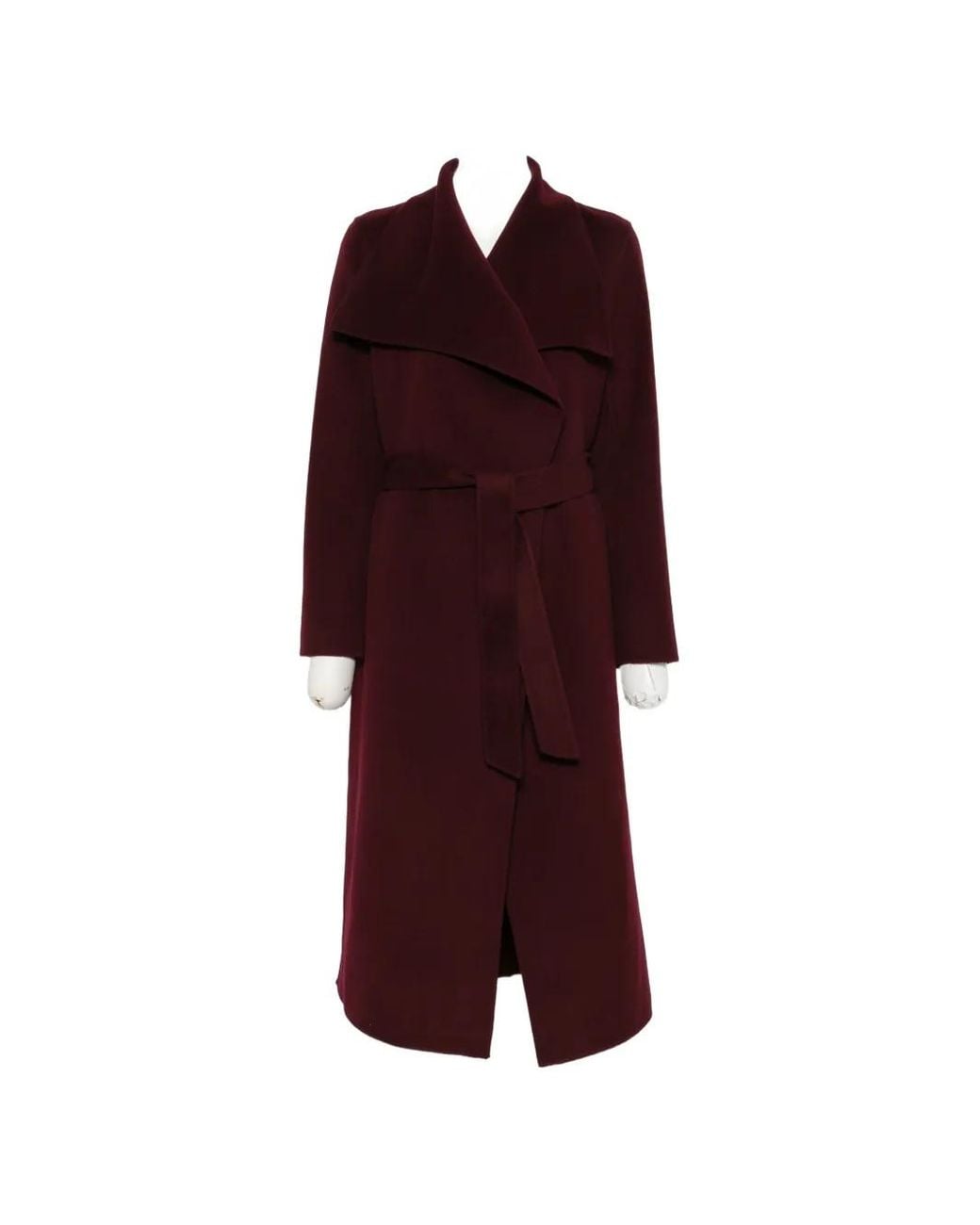 Mackage Red Mai Belted Wool Coat