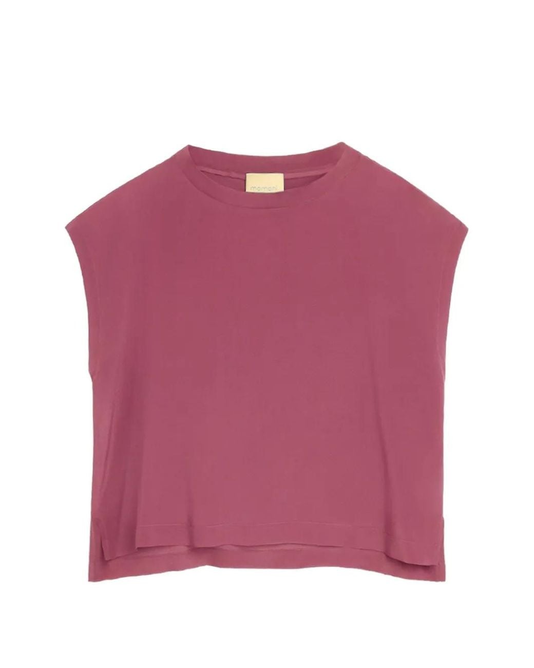 Momoní Pink Blouse Curacao À Encolure Bateau