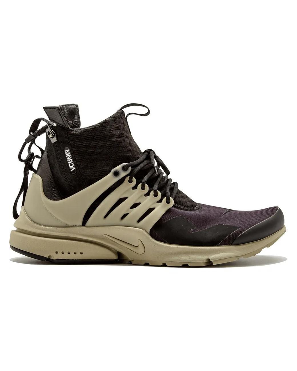 Nike Black X Acronym Air Presto Mid /Bamboo" Sneakers for men
