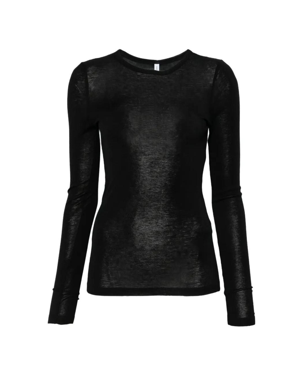 Samsøe & Samsøe Black Sadou Long-Sleeve Top