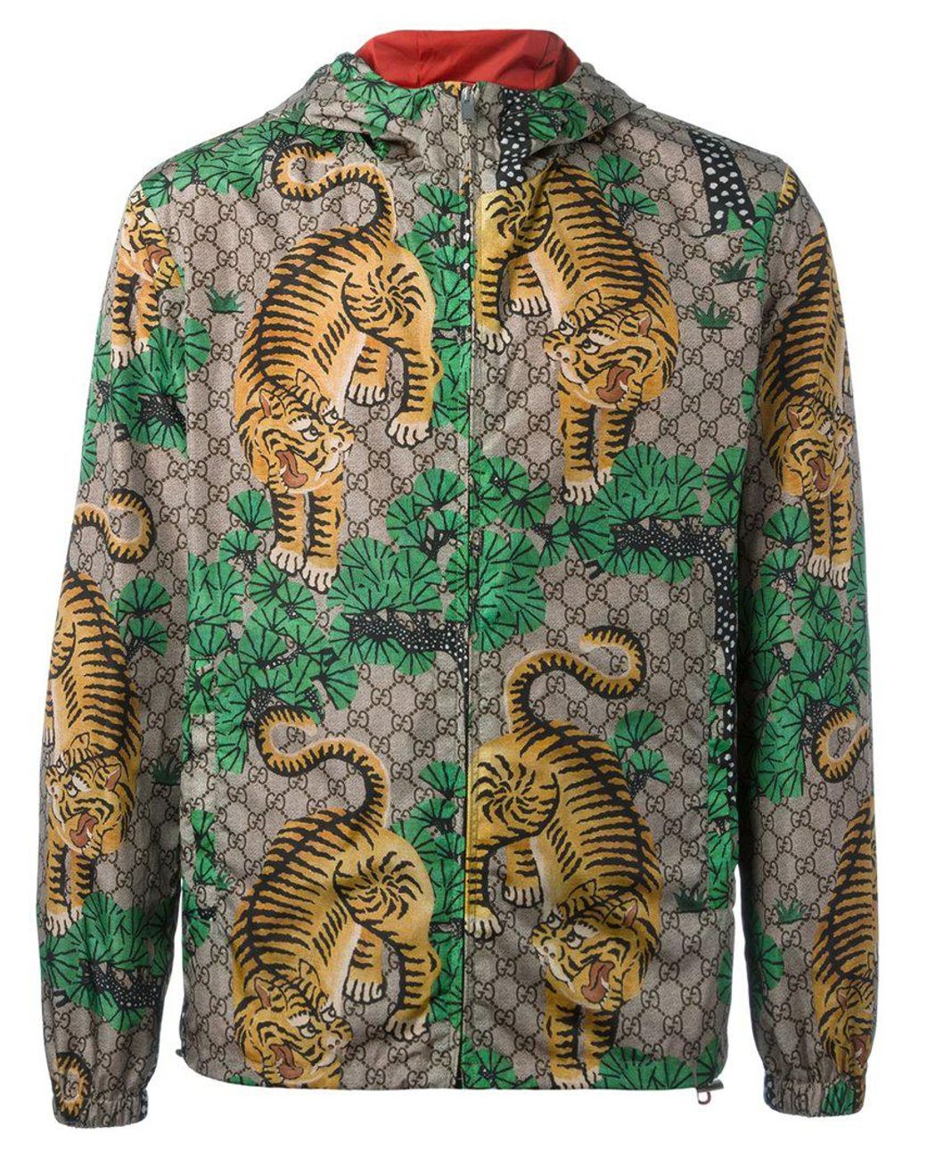 Giacca 'Bendal Tiger' da Uomo di Gucci in Verde | Lyst