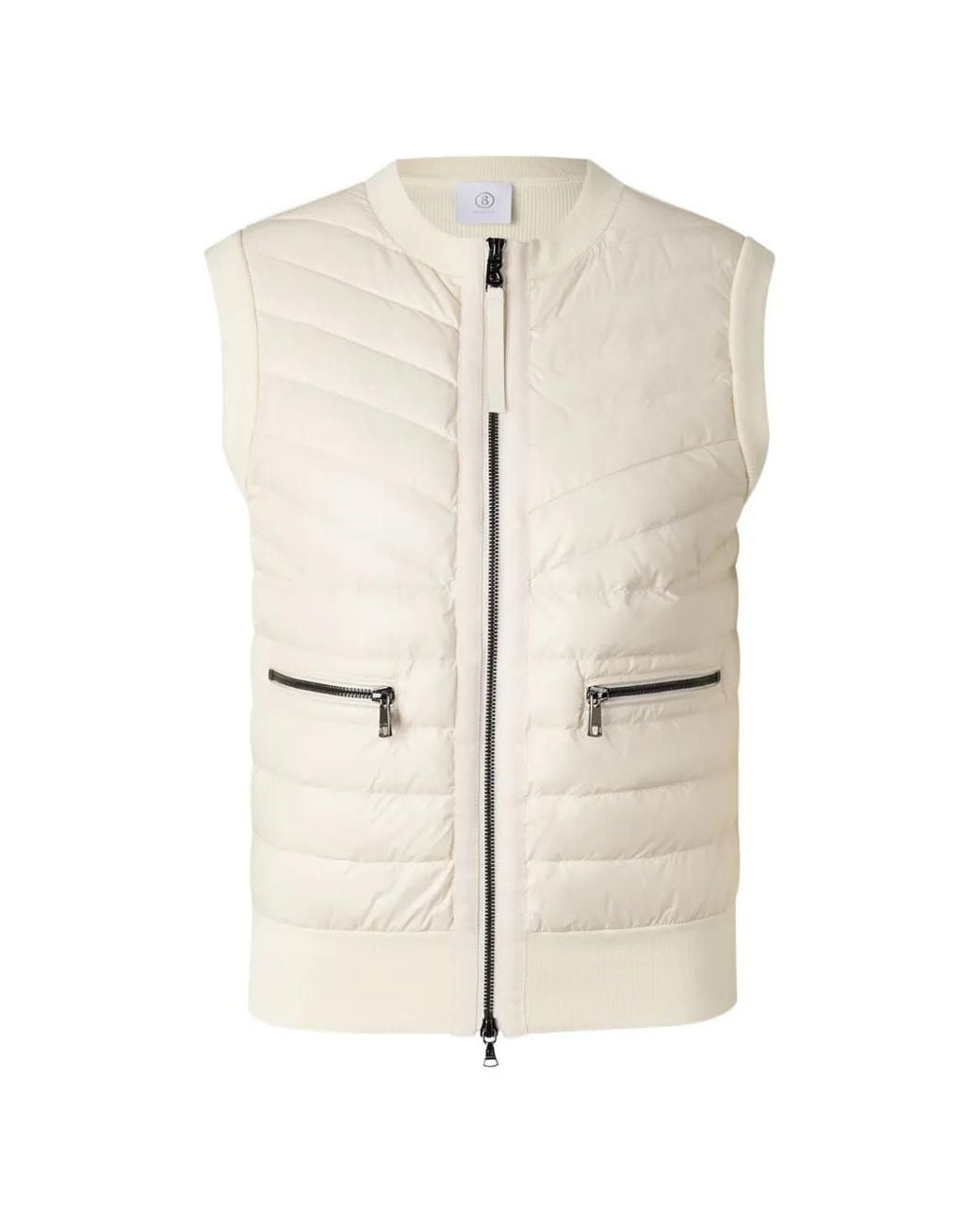 Bogner Natural Zira Quilted Down Gilet Jacket