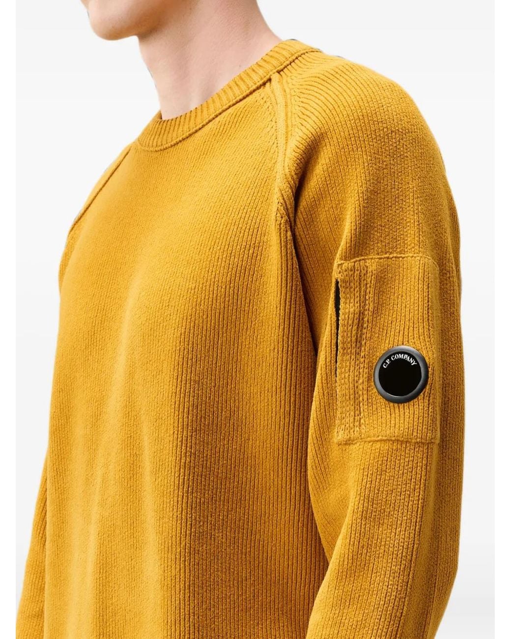 C P Company Orange Pull À Manches Raglan for men