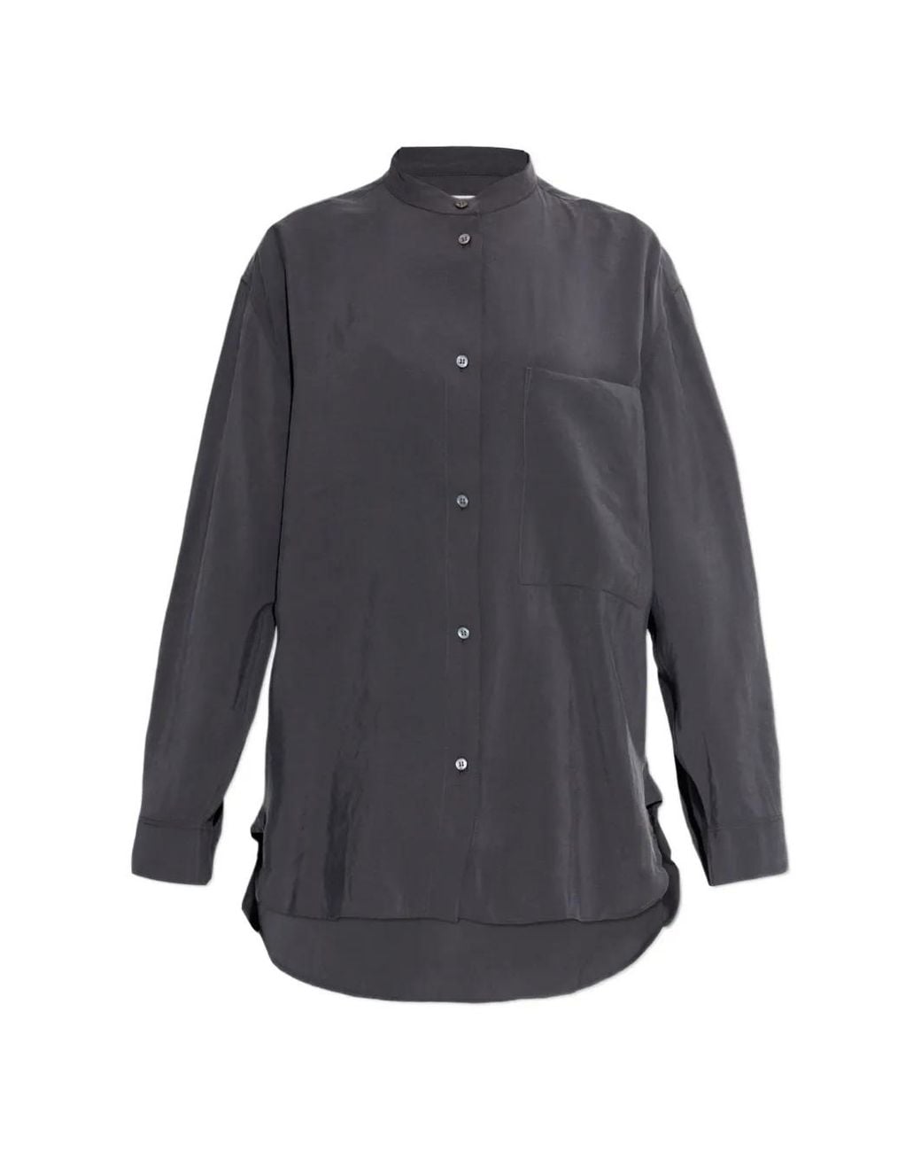 Studio Nicholson Gray Buttoned Pocket Shirt