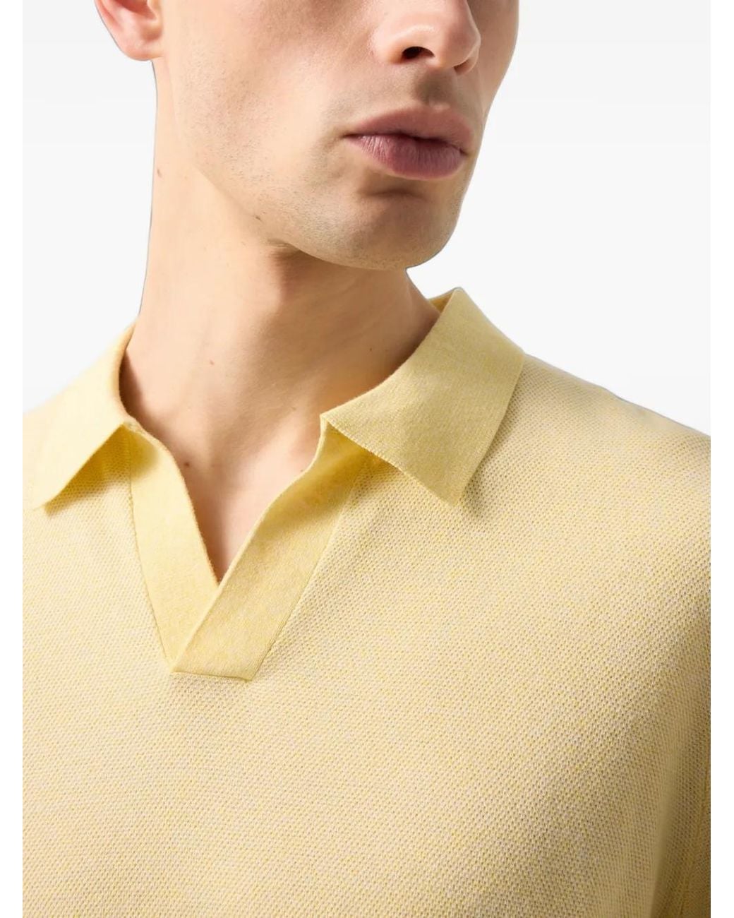 Bogner Natural Lyon Piqué-Knit Polo Shirt for men