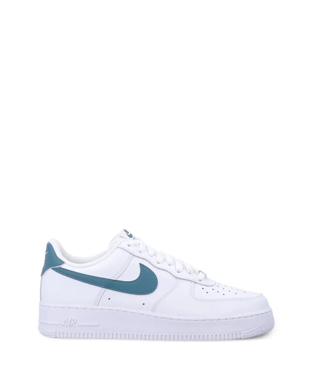 Nike White Air Force 1 '07 Lace-Up Leather Sneakers