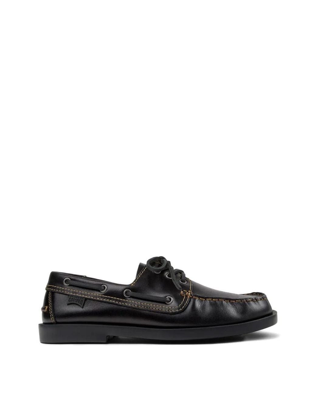 Camper Black Don Lace-Up Shoes for men