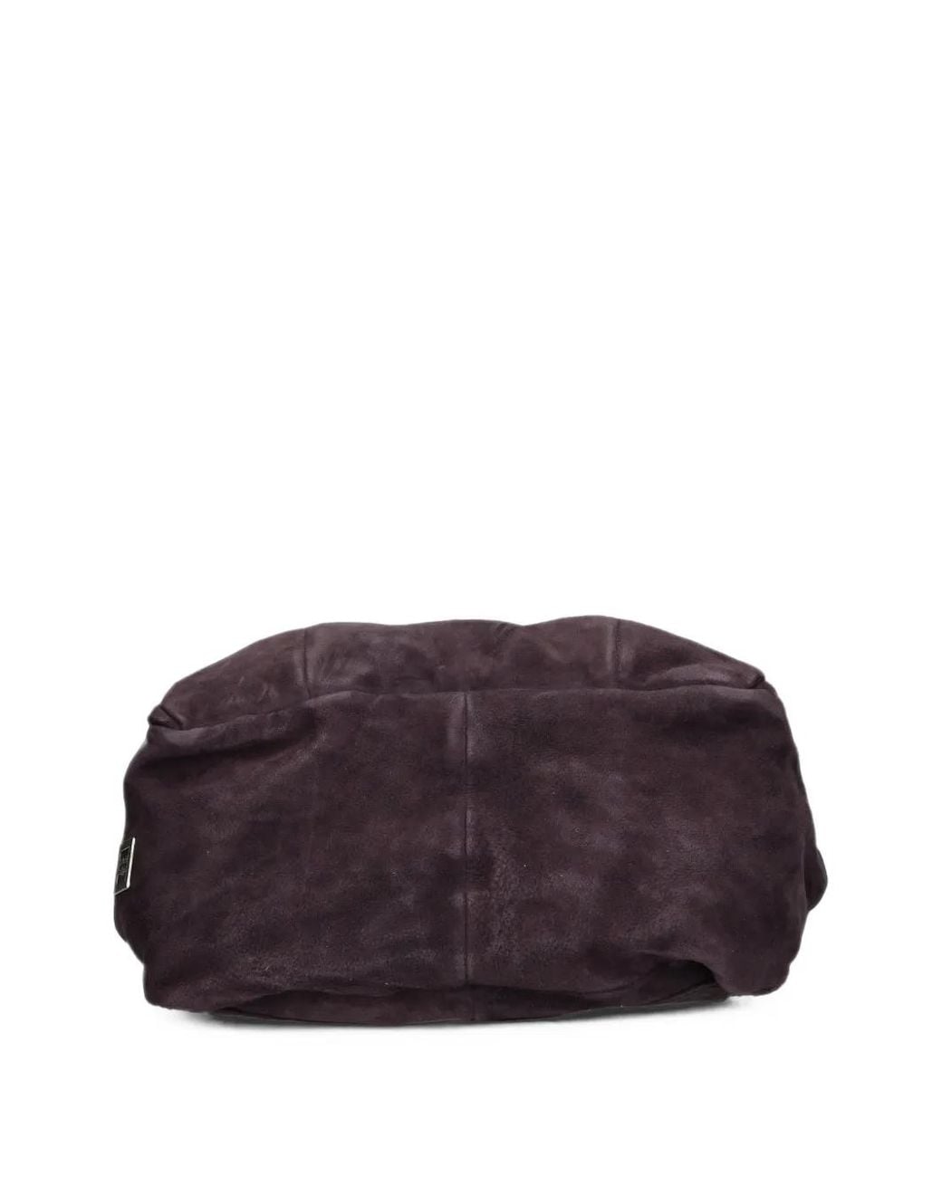A.s.98 Black Lèa Twist-Lock Suede Tote Bag
