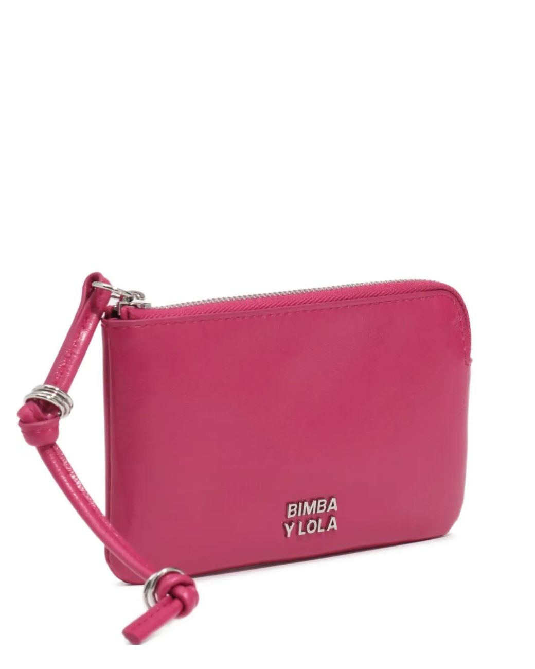 Bimba Y Lola Pink Small Fuchsia Leather Purse