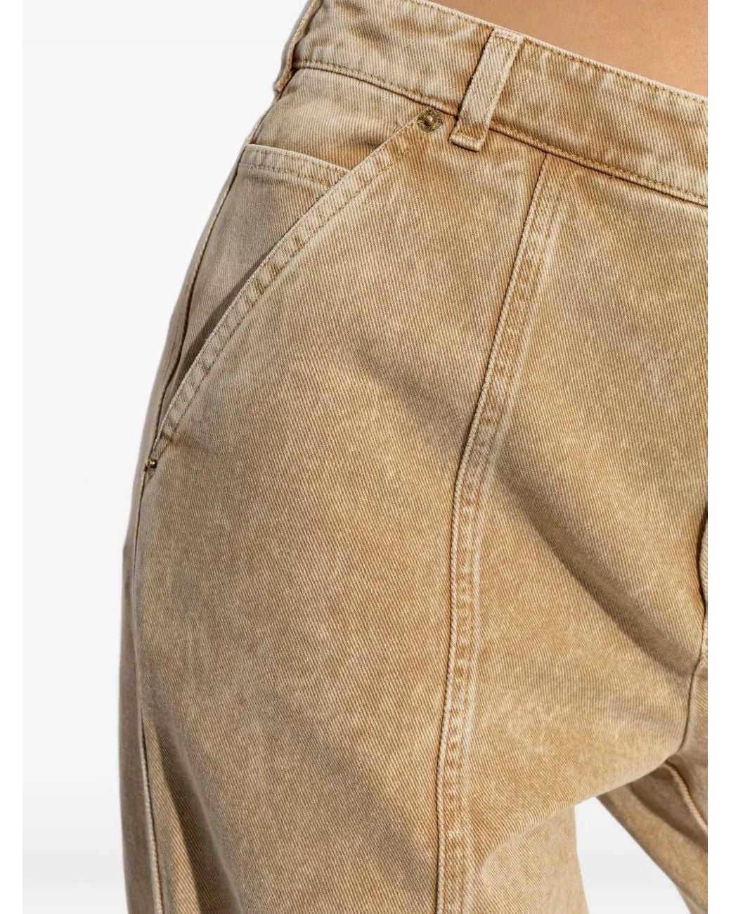 Moschino Natural High-Waisted Jeans