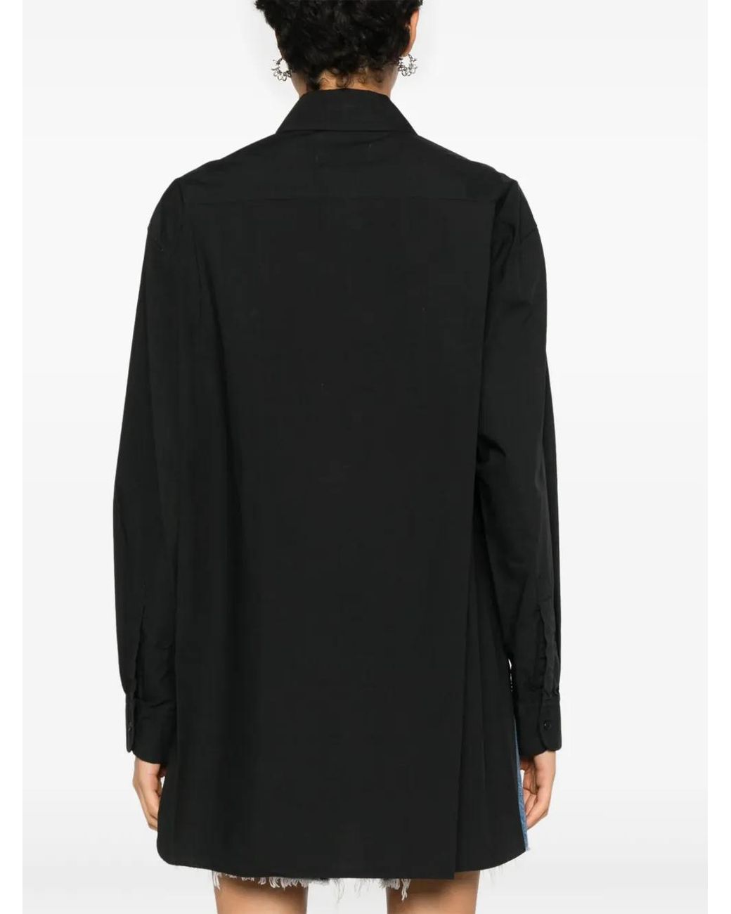 Nili Lotan Black Yorke Shirt