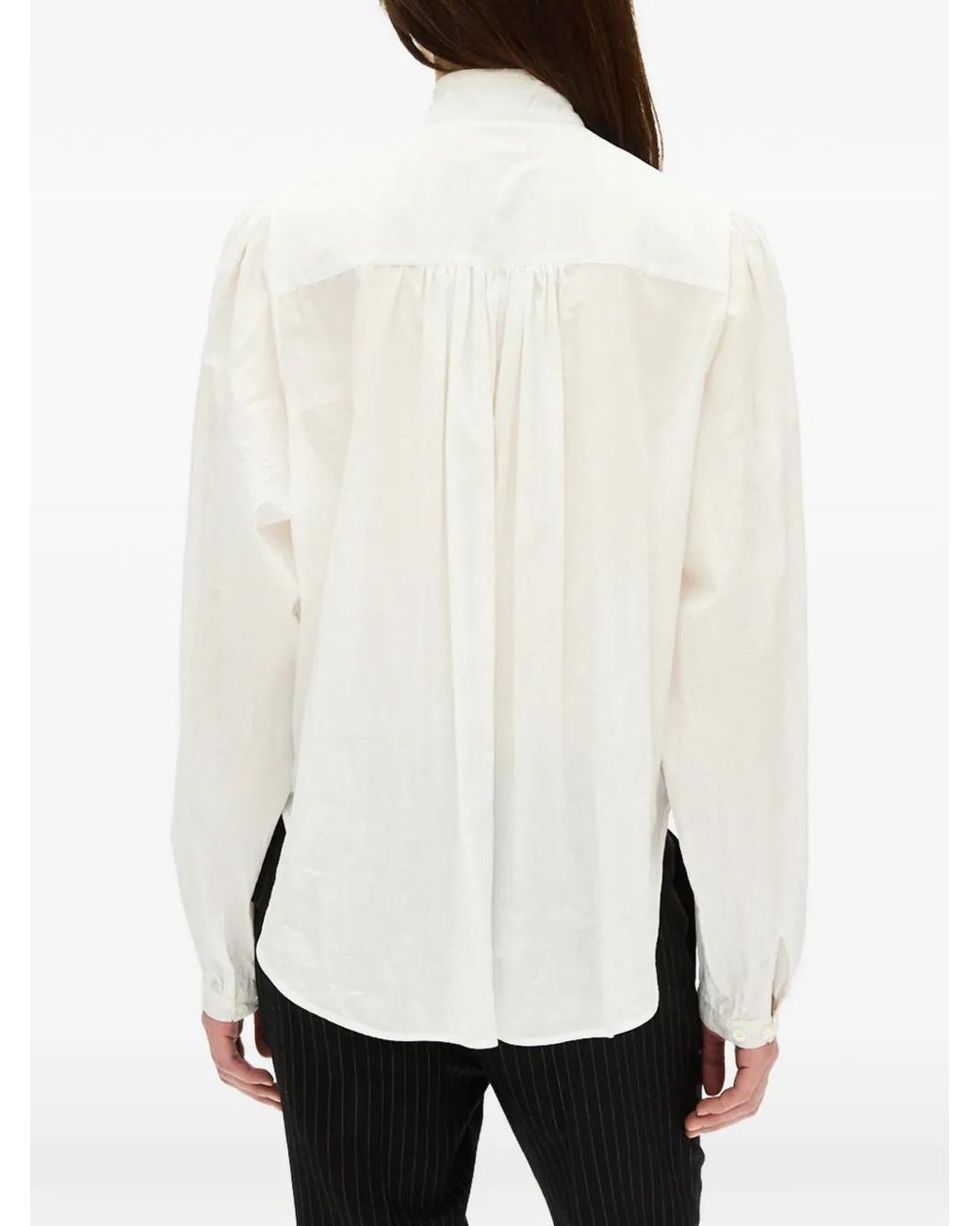 Ann Demeulemeester White Carina Shirt