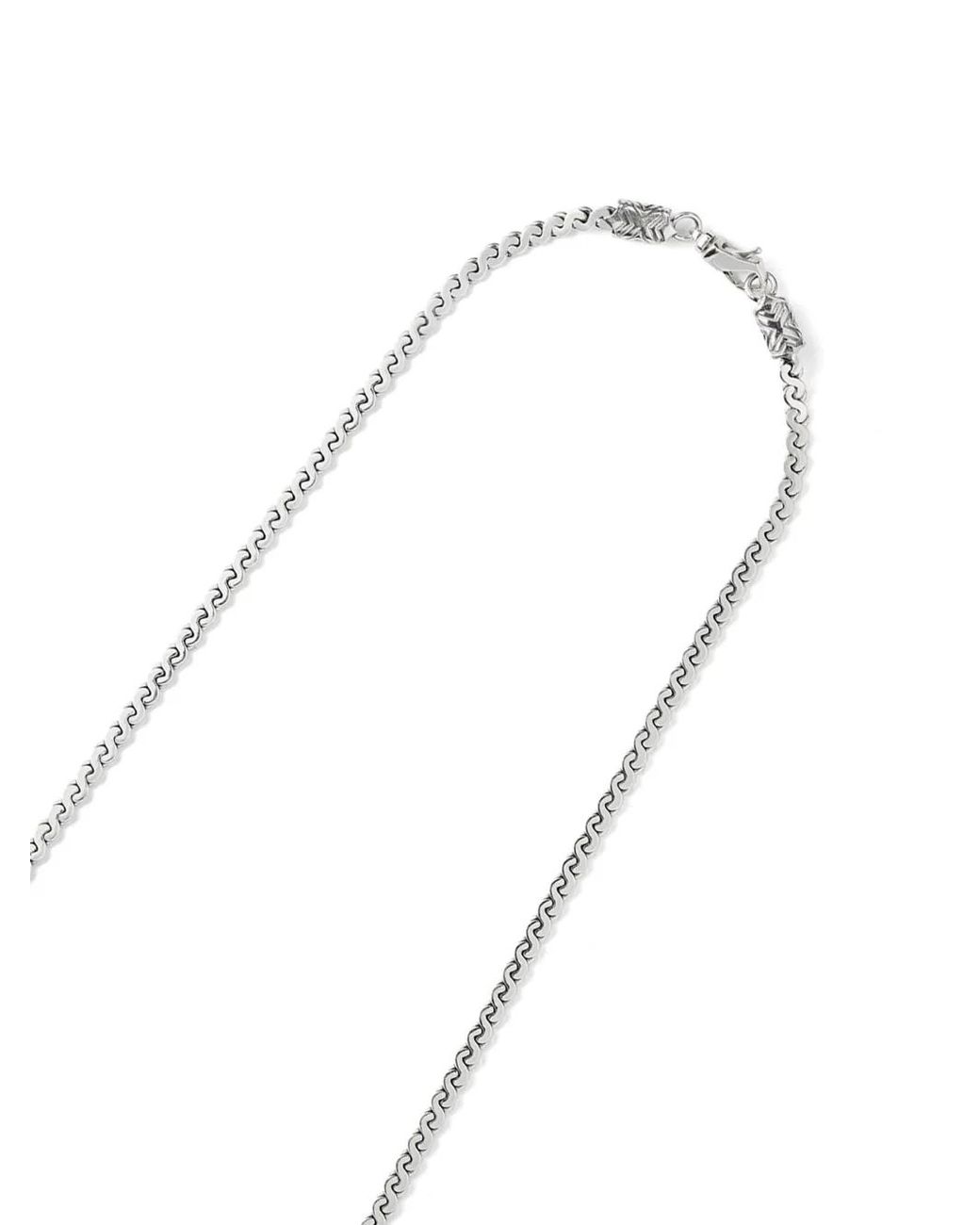 Emanuele Bicocchi White Infinity-Loop Necklace
