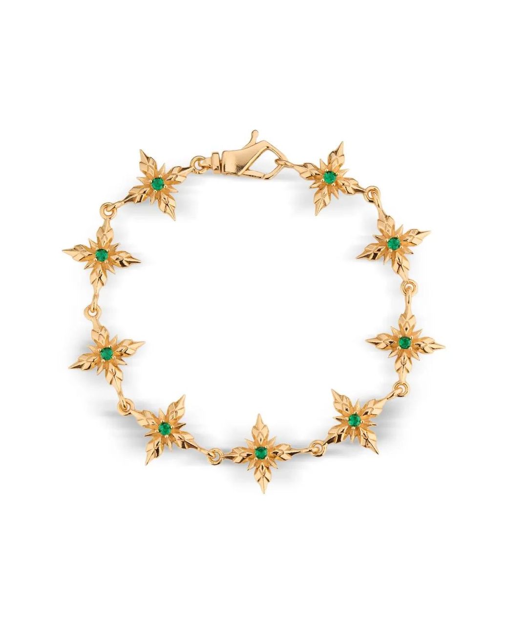 Emanuele Bicocchi Metallic Stella Ventis Embellished Bracelet