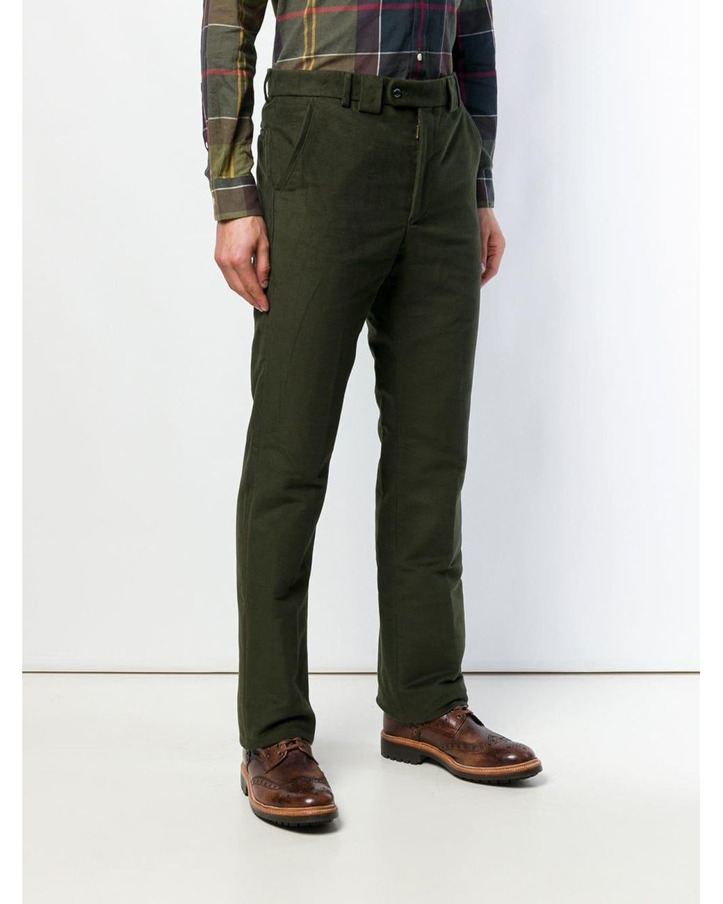 Barbour Cotton Traditional Fit Moleskin 