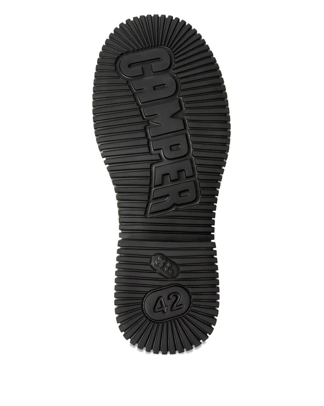 Camper Brown Pix Berlin Zip-Detail Platform Boots for men