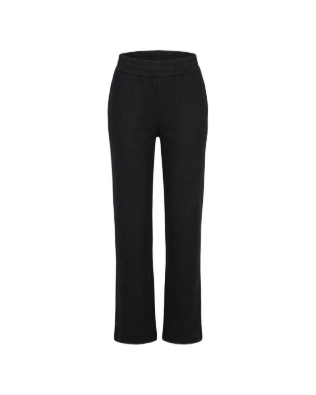 ARMANI EXCHANGE Black Logo-Embellished Track Pants