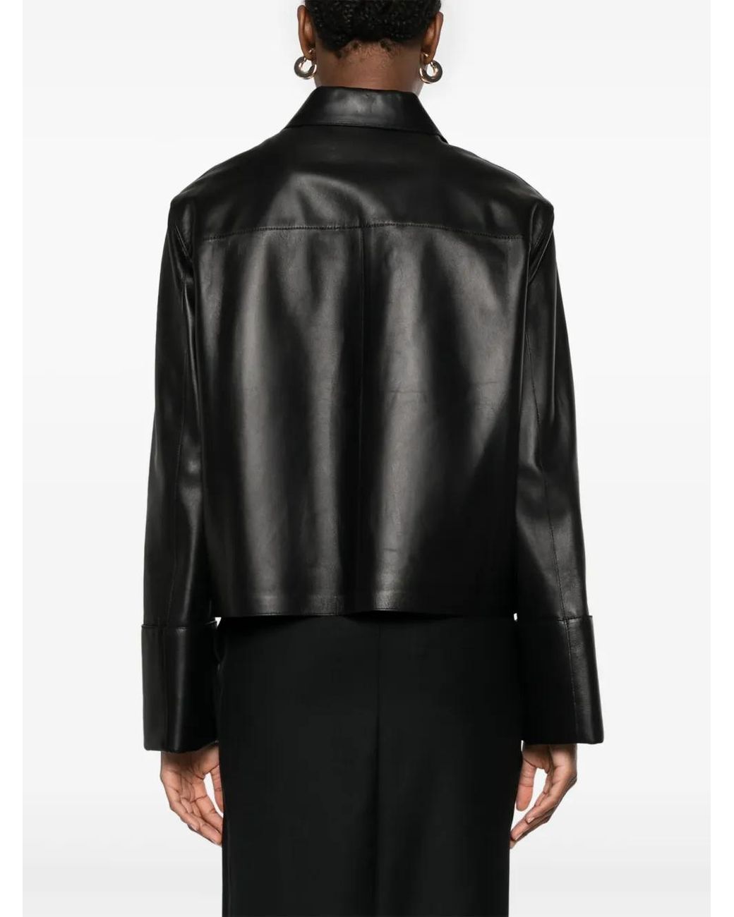 Loewe Leren Jack in het Black