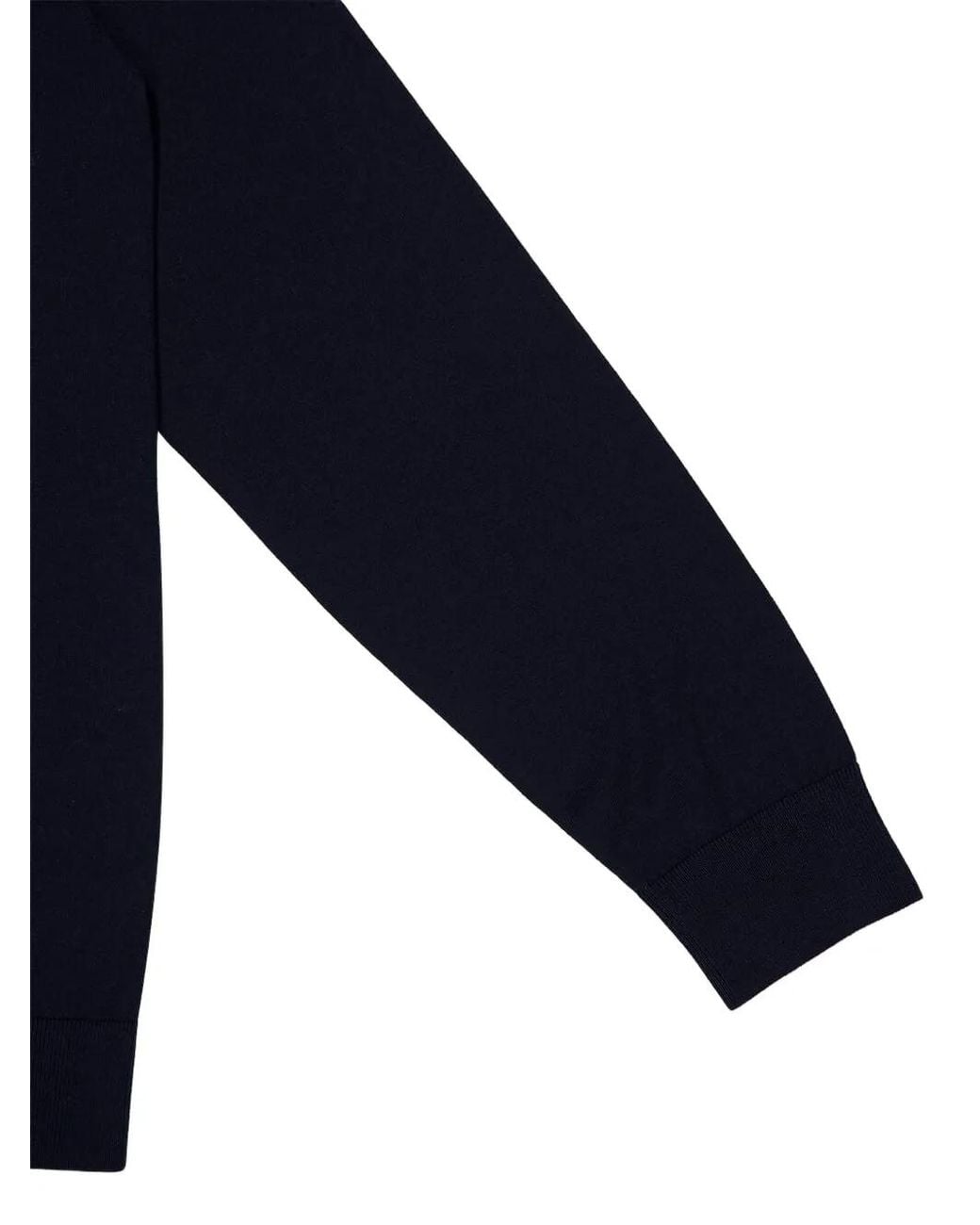 Piacenza Cashmere Blue V-Neck Cotton Cardigan for men