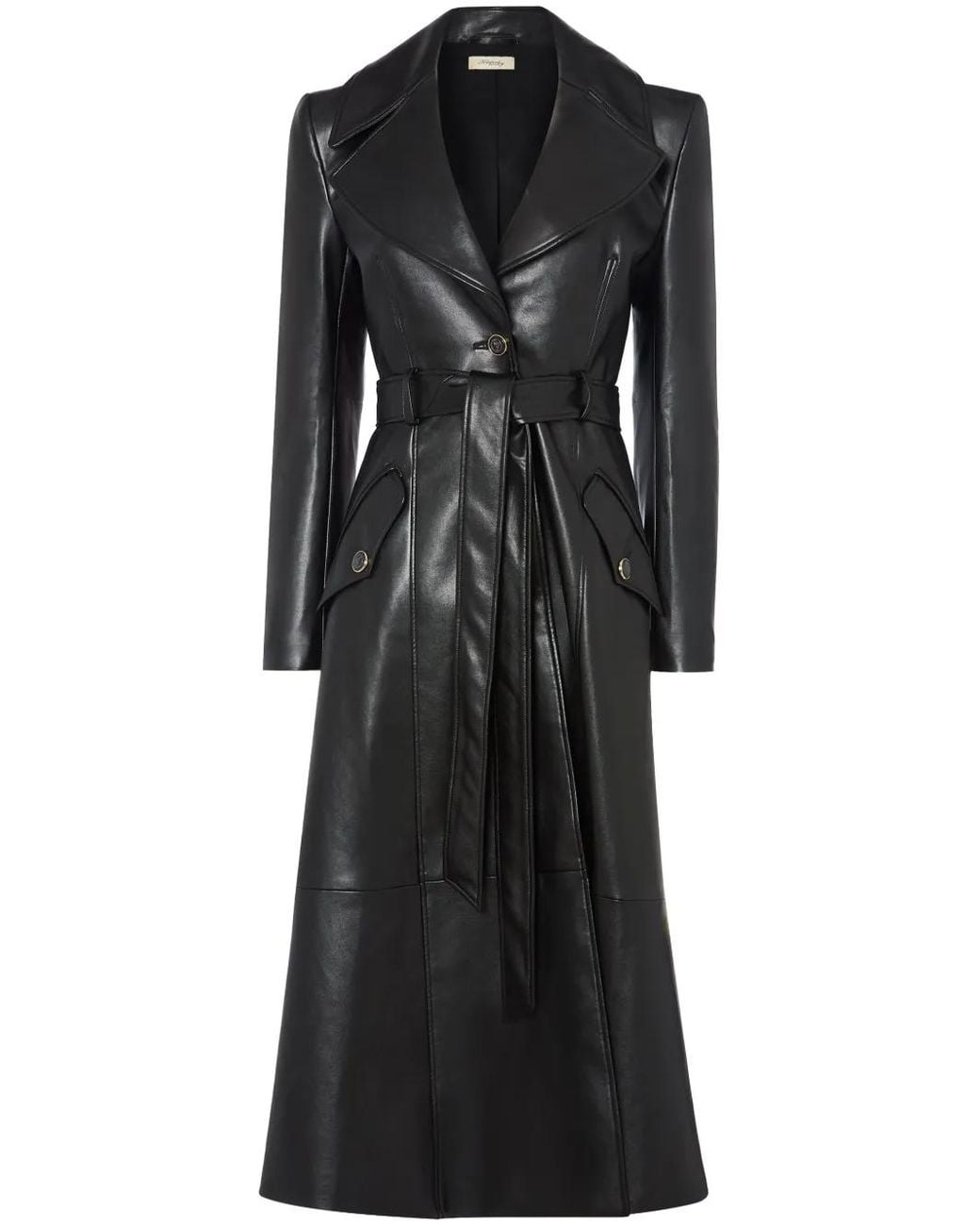 Temperley London Black Reynaldo Trench Coat