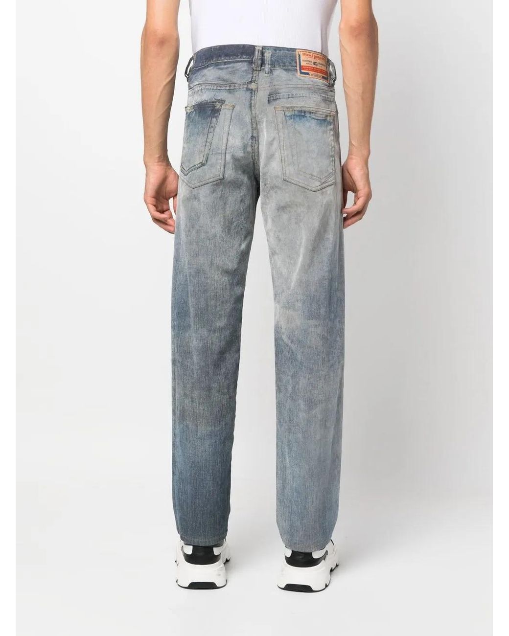 Vaqueros Rectos D-Macs 09E51 2010 DIESEL de hombre de color Blue