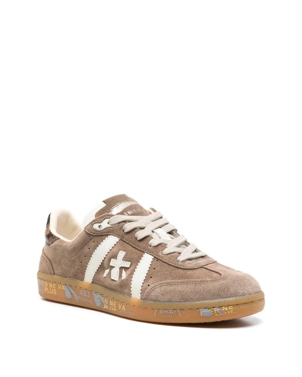 Premiata Brown Bonnied Sneakers