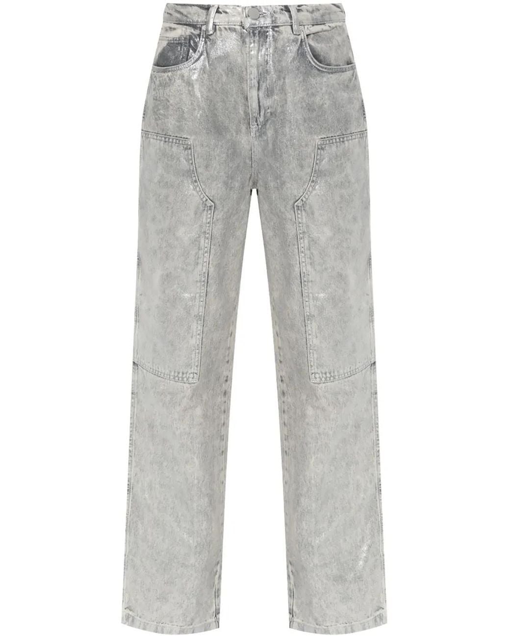AllSaints Gray Mia Jeans